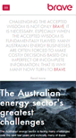 Mobile Screenshot of braveenergy.com.au